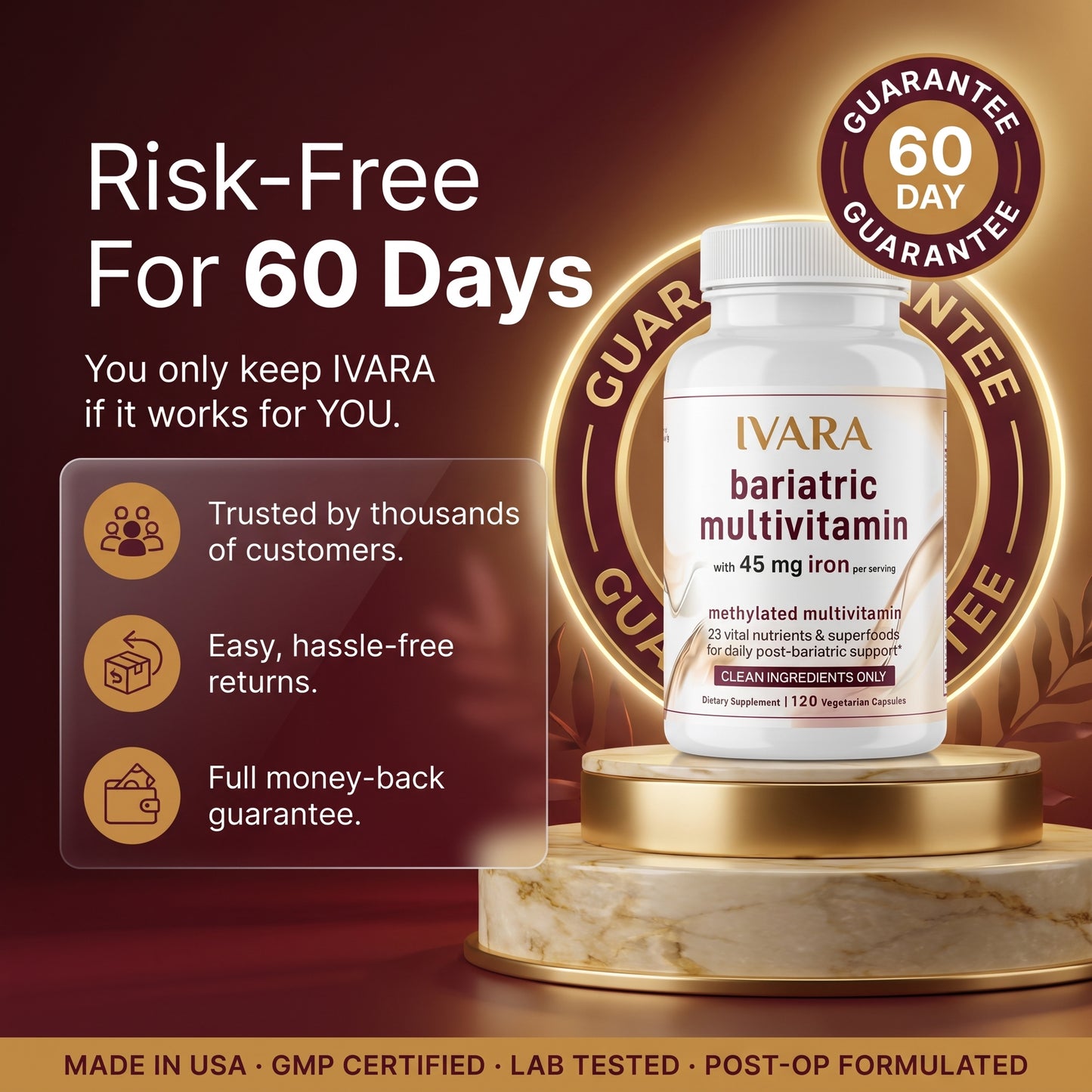 IVARA BariRestore™ Advanced Nutritional Support