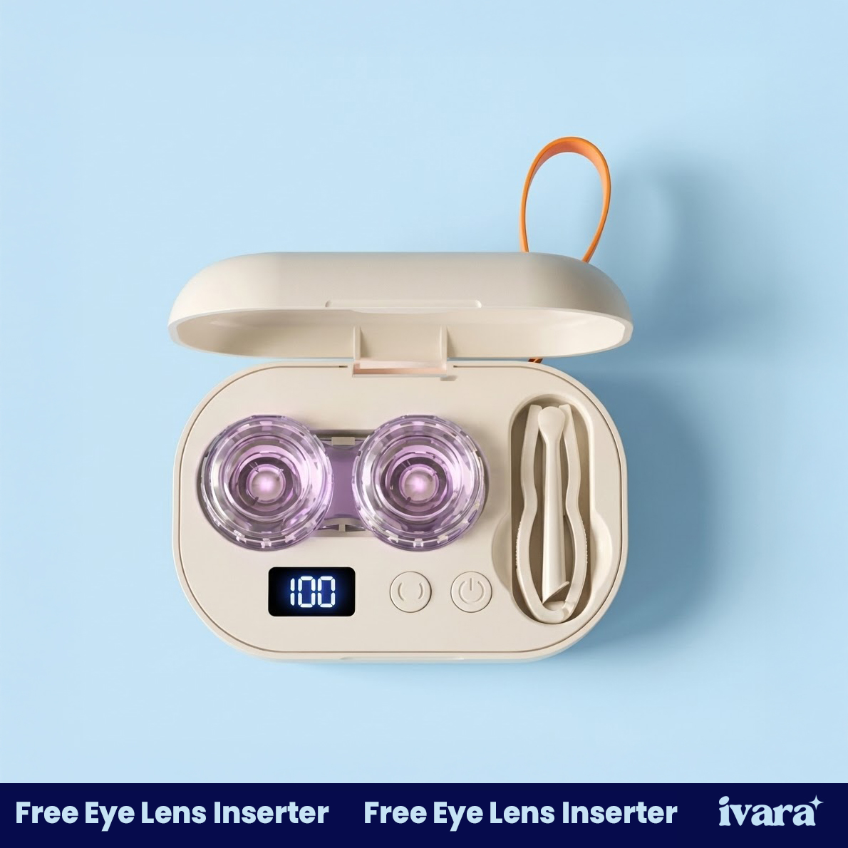 Ultrasonic Contact Eye Cleaner