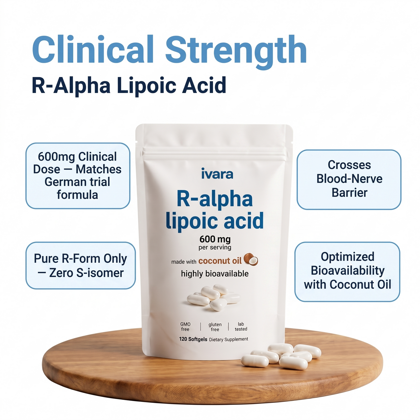 R-Alpha Lipoic Acid (600mg)